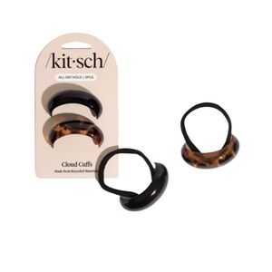 Kitsch Tortoise and Black Cloud Cuffs